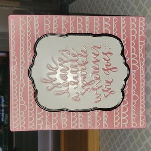 Pink Wall Decor Sign